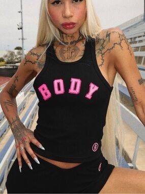 Body By Raven Tracy Racerback set.